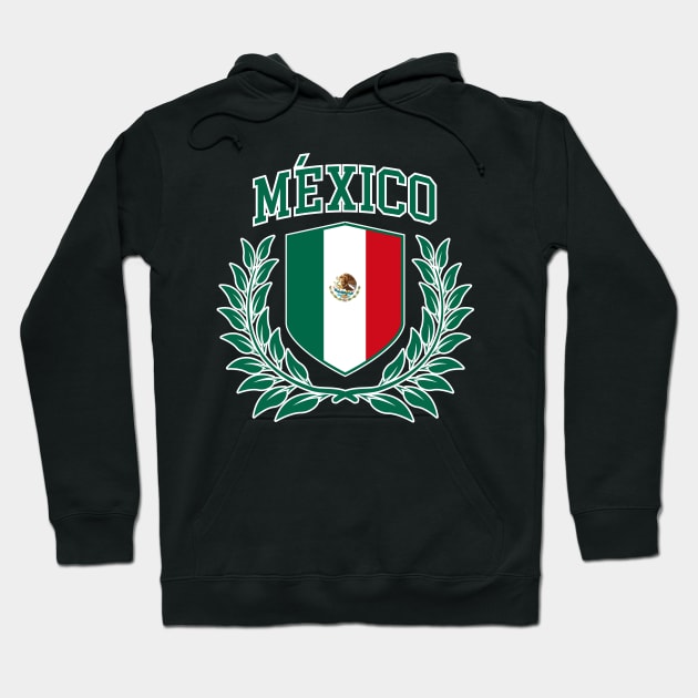 Mexico Crest Coat of Arms Hoodie by Vector Deluxe